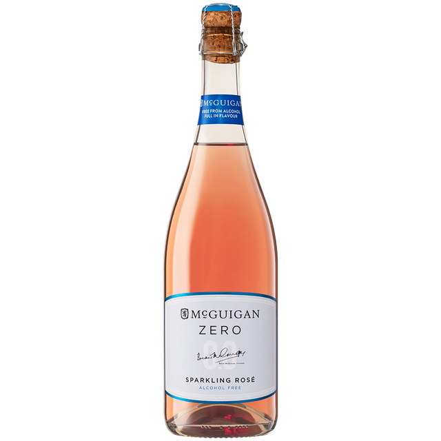 750ml wine bottle McGuigan Zero Sparkling Rosé image number null
